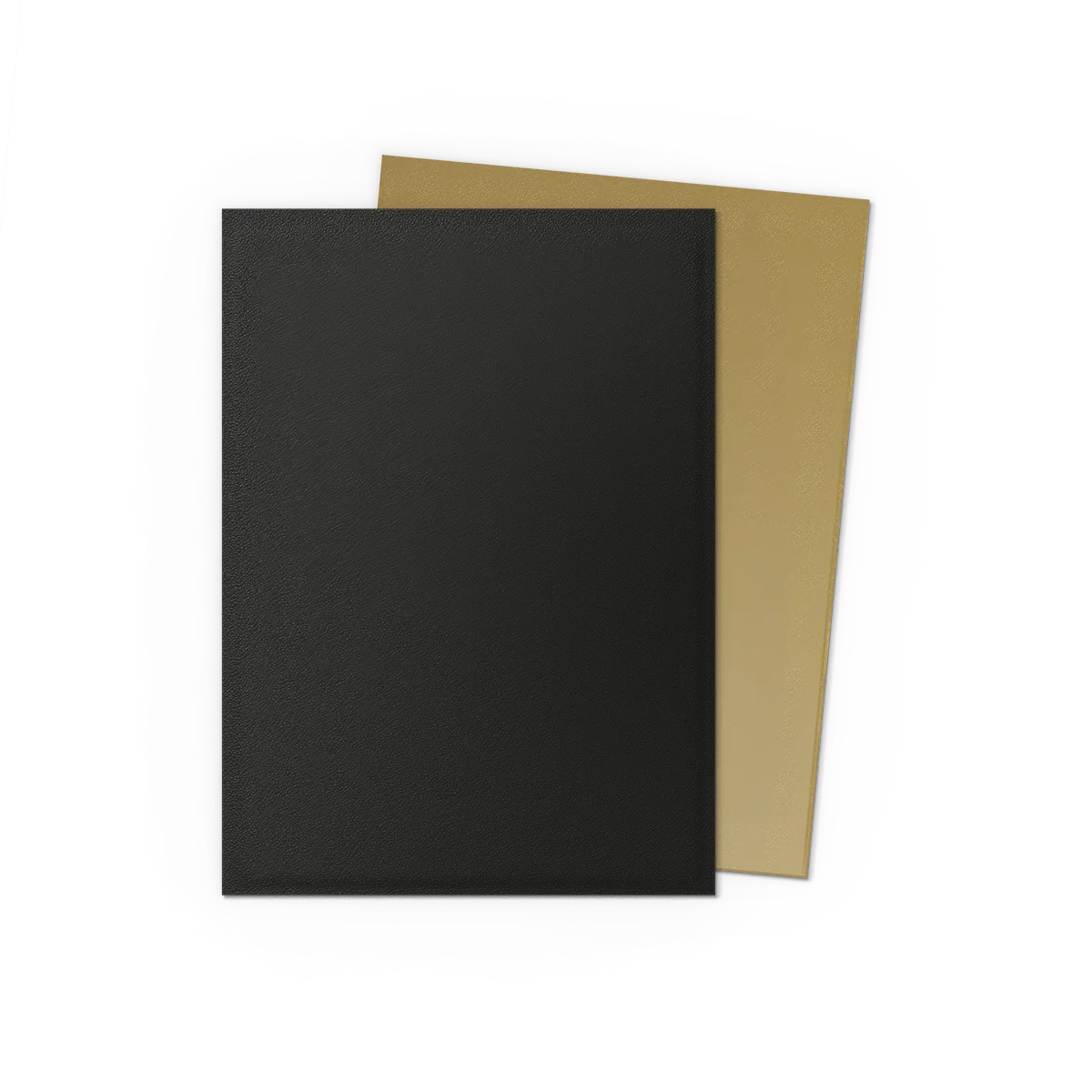 Black Gold Matte Dual sleeves, 100 pack