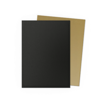 Black Gold Matte Dual sleeves, 100 pack