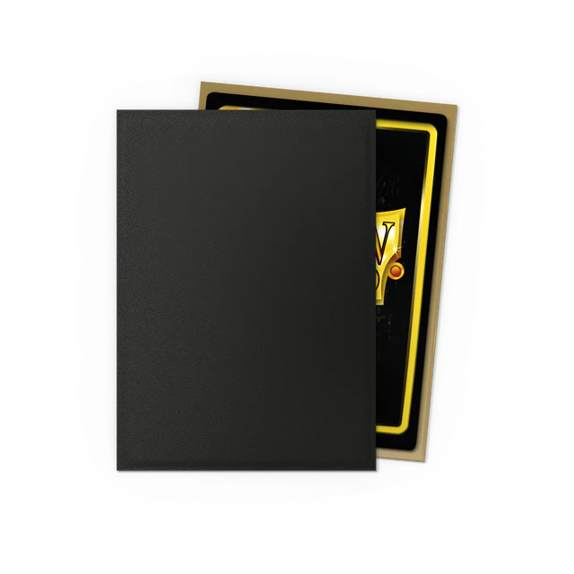 Black and gold Dragon Shield card sleeves