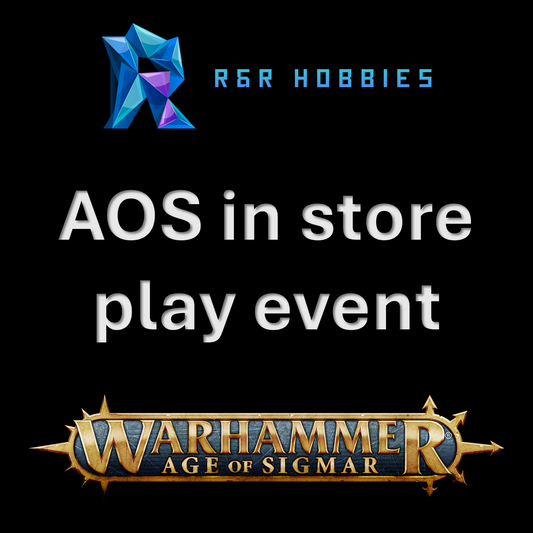 AOS in store play event