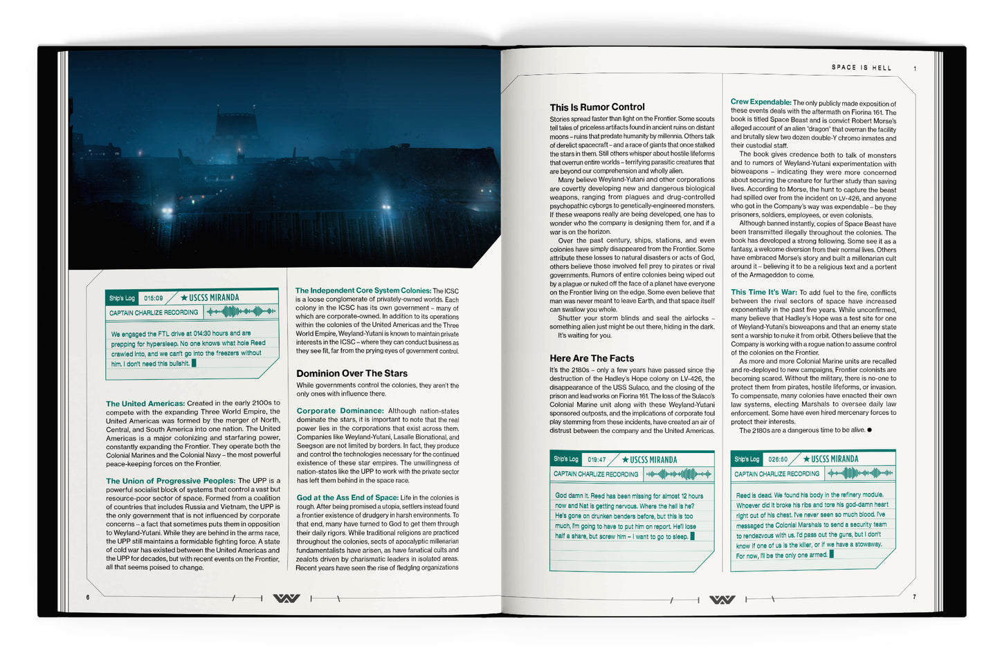 Alien RPG Evolved Edition - Core Rulebook - Hardcover + Digital