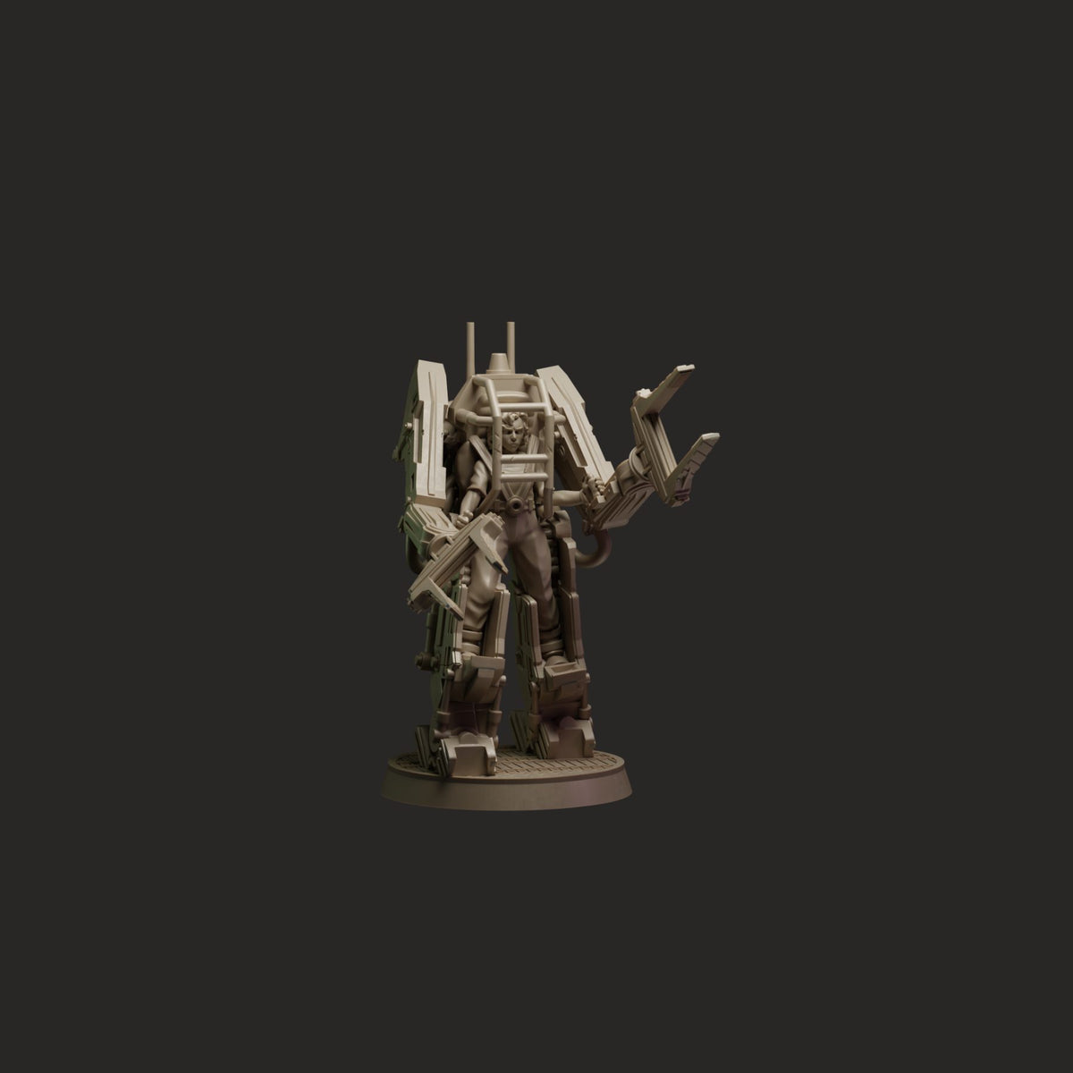 ALIEN RPG Evolved Edition Miniatures Set: Rapture Protocol power loader miniature