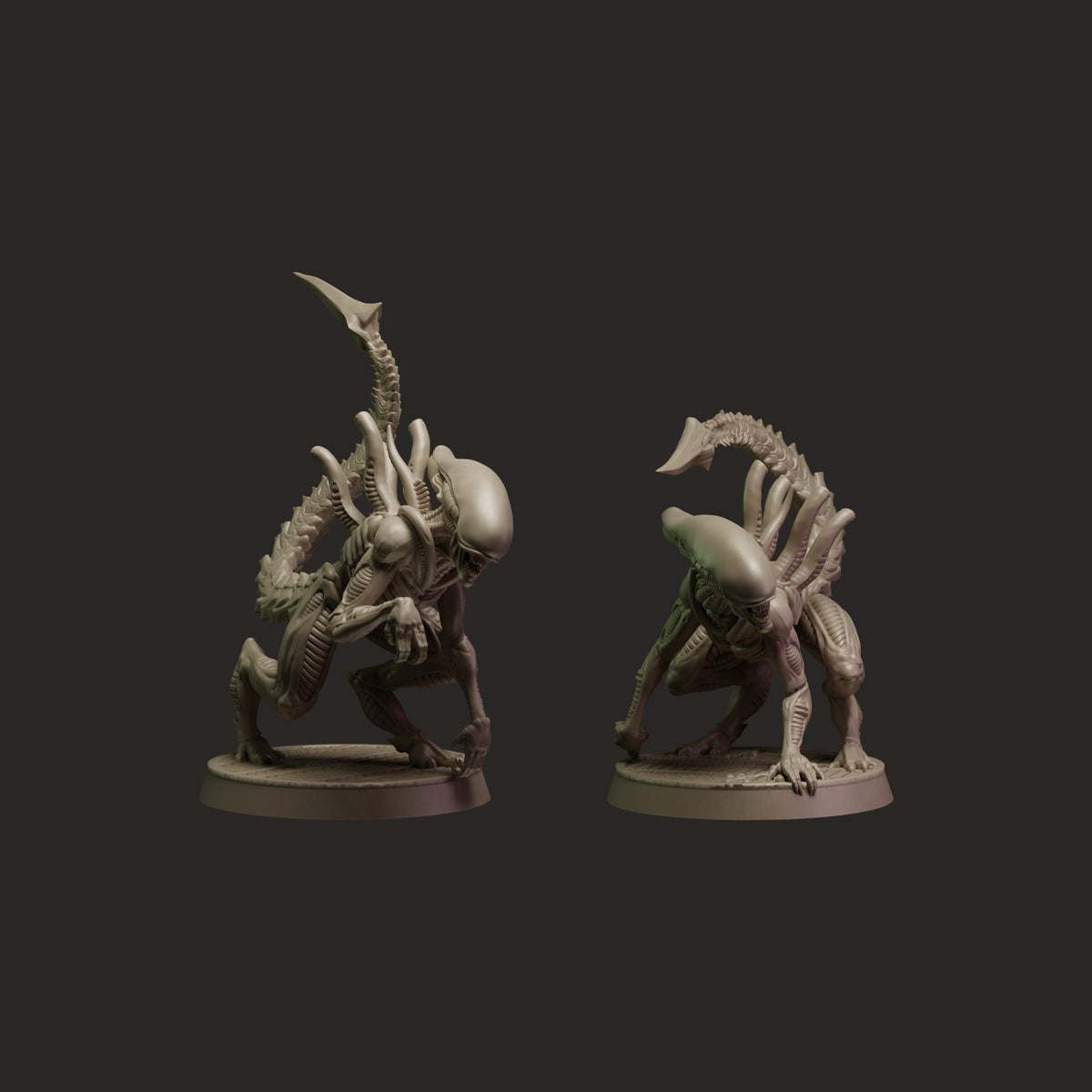 ALIEN RPG Evolved Edition Miniatures Set: Rapture Protocol Xenomorph miniatures collection