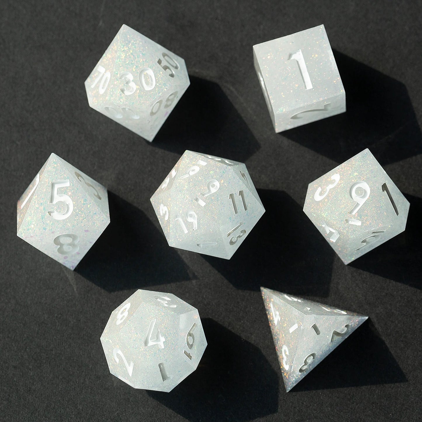 Sharp Edge Dice Arctic Snow