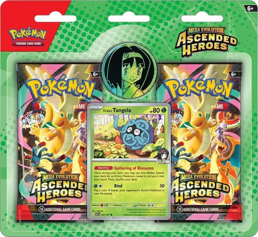 Mega Evolutions Ascended Heroes 2pk Blister