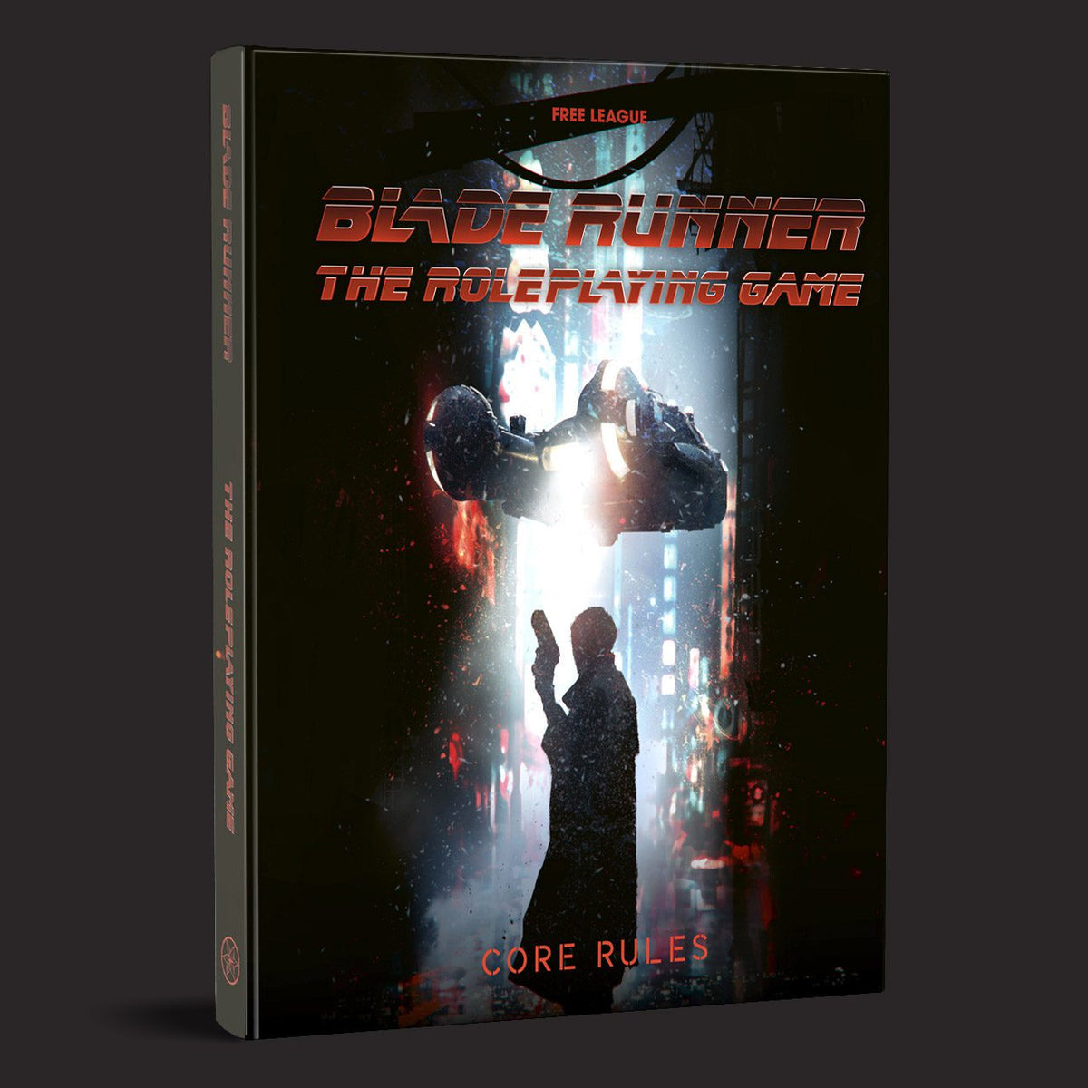 Blade Runner RPG Core Rulebook front cover and product presentation