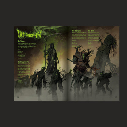 Black Powder and Brimstone Core Rules Standard Edition interior rules and artwork spread 03