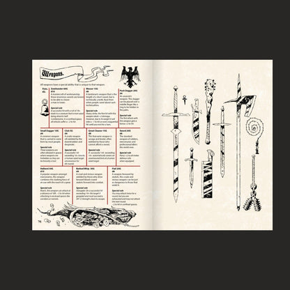 Black Powder and Brimstone Core Rules Standard Edition interior rules and artwork spread 05