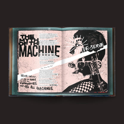 Blade Runner RPG Replicant Rebellion interior rules and artwork spread 9