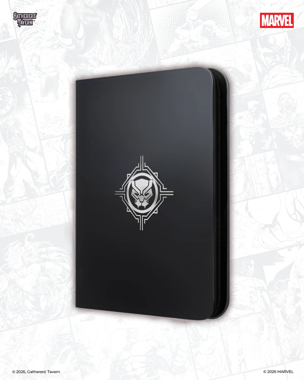 Gatherers' Tavern - DOMARU 9 Pocket Binder - Black Panther (MTG Marvel Super Heroes)