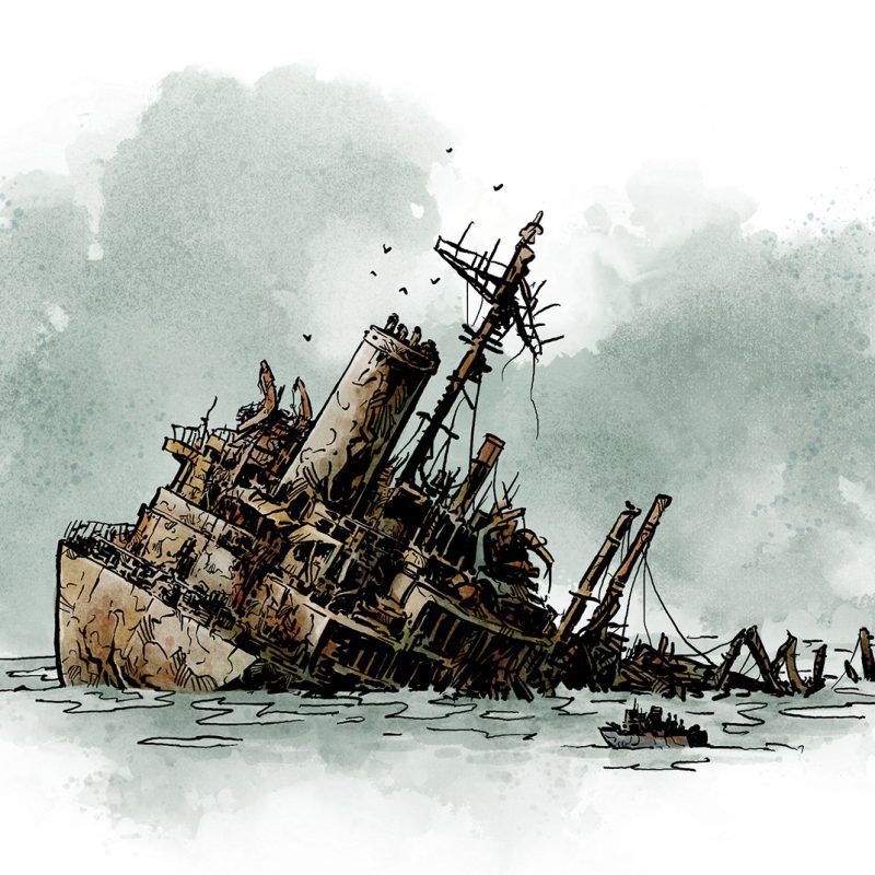 Twilight 2000 RPG, Hostile Waters interior artwork view 14