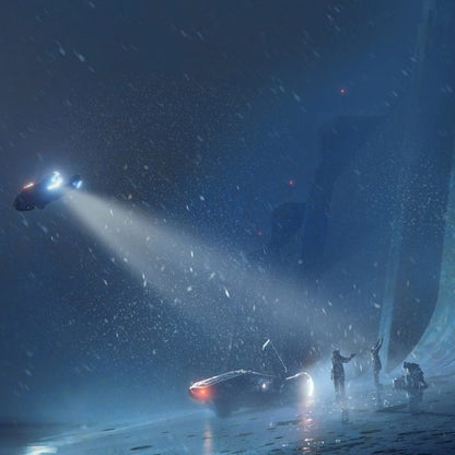 Blade Runner RPG Case File 02 Fiery Angels Art Rain