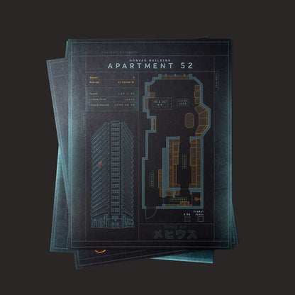 Blade Runner RPG Starter Set Maps
