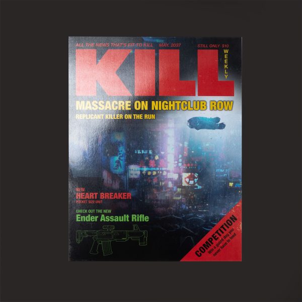 Blade Runner RPG Starter set kill magazine handout