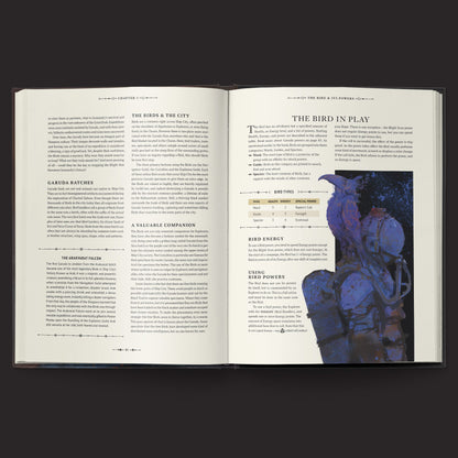 Coriolis: The Great Dark RPG Core Rules interior rules and artwork spread 3