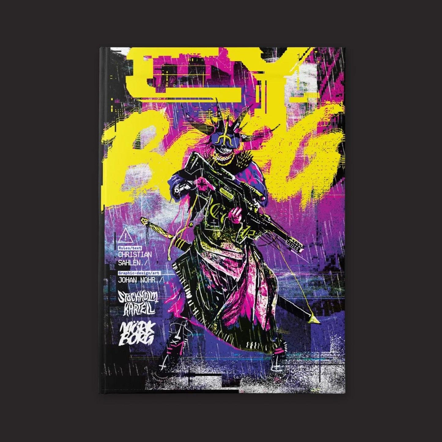 CY_BORG RPG, Core Rulebook front cover