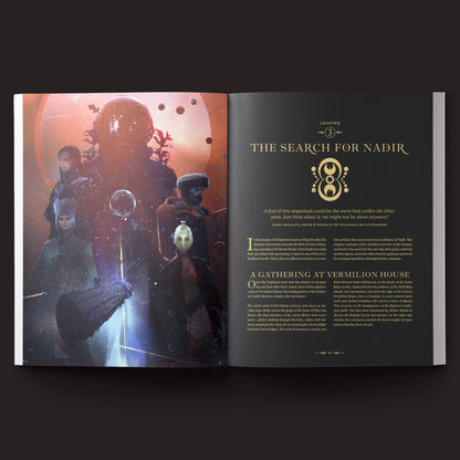 The Great Dark campaign set with maps dice cards and tokens