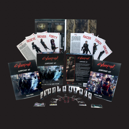 Cyberpunk Red RPG Jumpstart Kit - Boxset + Digital