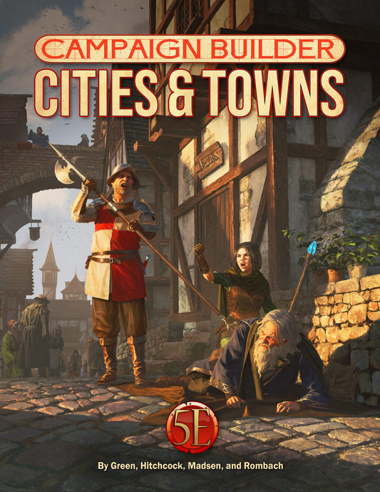 Kobold Press - Campaign Builder - Cities and Towns - Hardcover & PDF