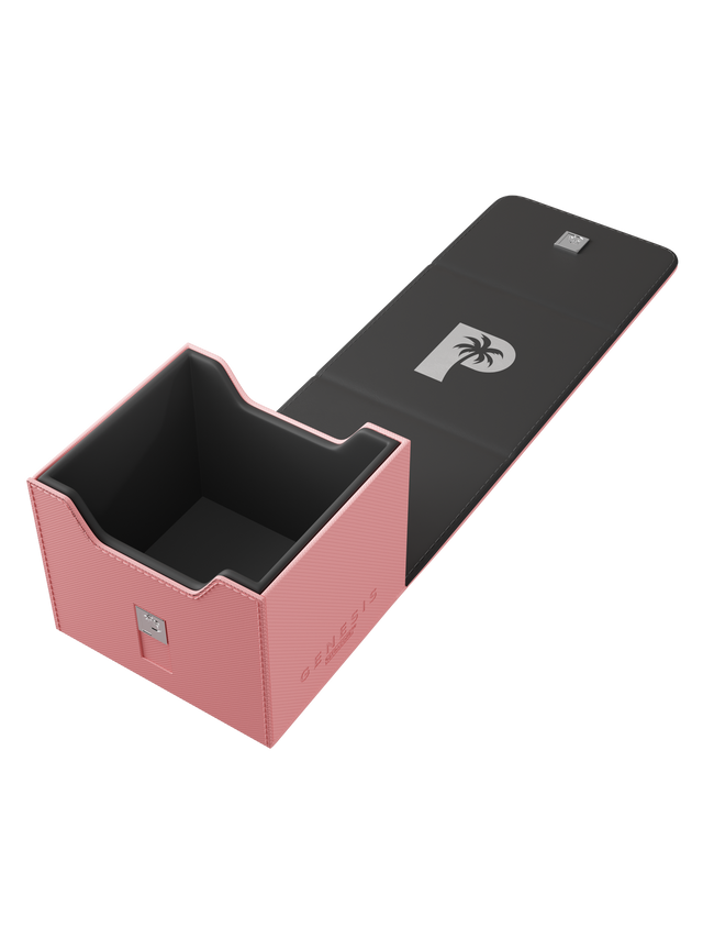 pink deck box for Pokémon MTG and One Piece cards
