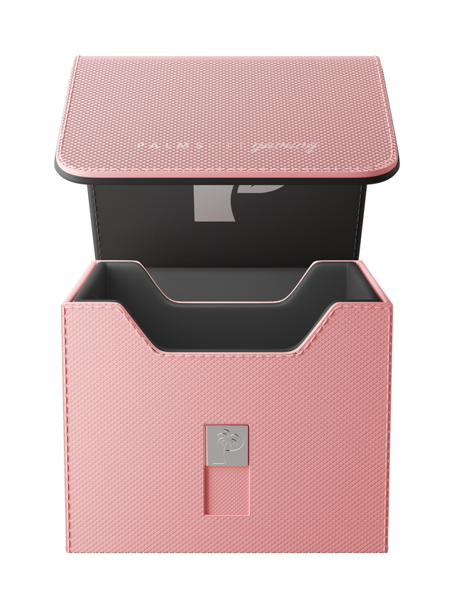 pink deck box for Pokémon MTG and One Piece cards