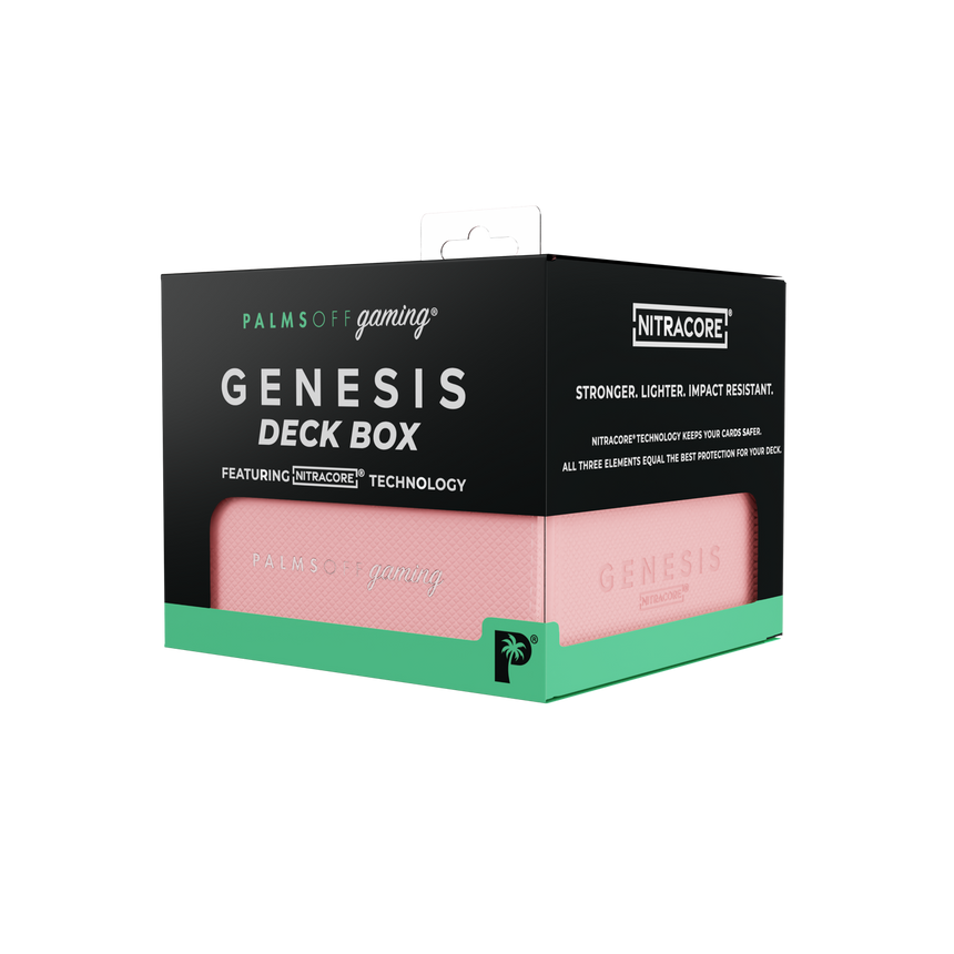 Genesis Deck Box pink for standard TCG cards