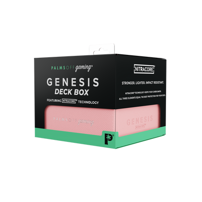 Genesis Deck Box pink for standard TCG cards