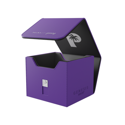Palms Off Gaming purple Genesis Deck Box