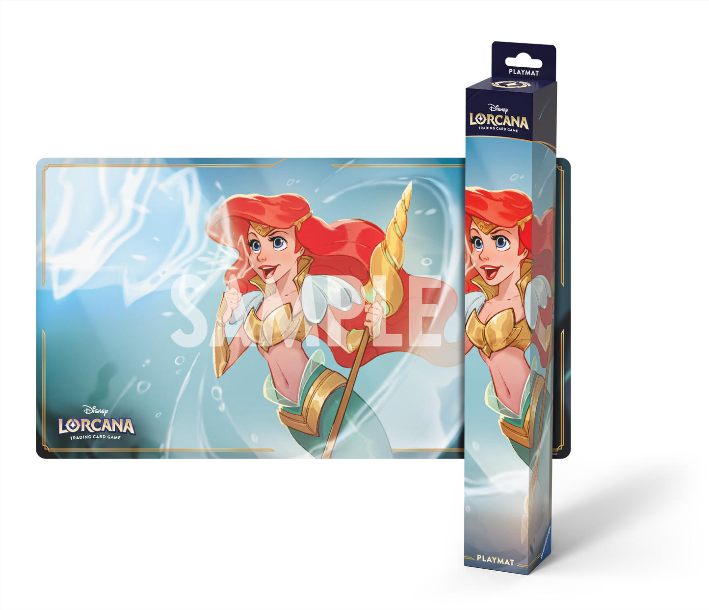 Lorcana Winterspell Playmat: Ariel - PREORDER Feb delivery