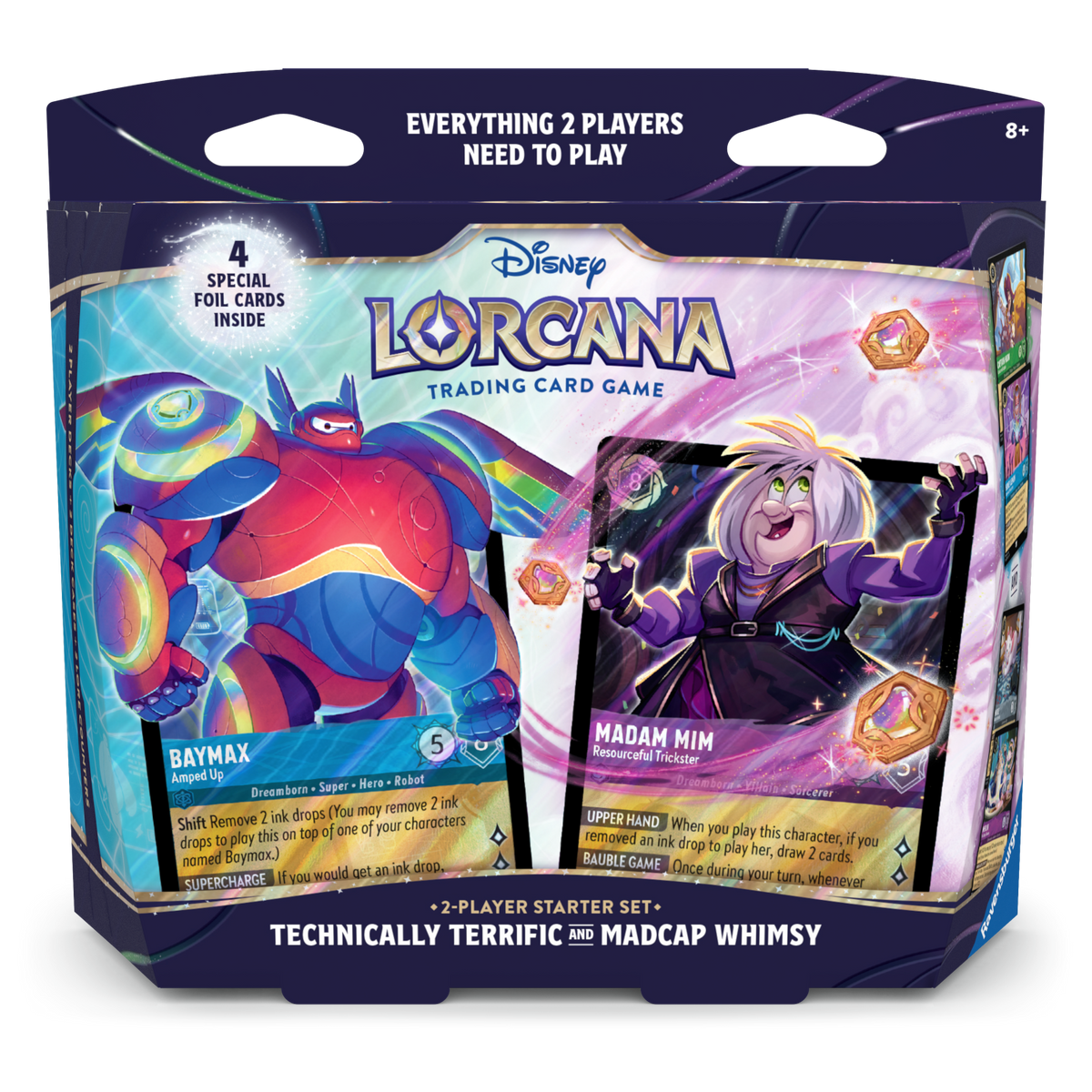 Disney Lorcana Hyperia City Two Player Starter Set box front
