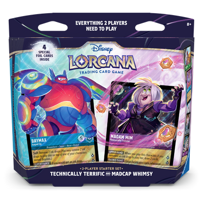 Disney Lorcana Hyperia City Two Player Starter Set box front