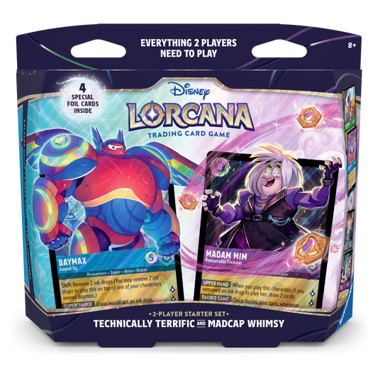 Disney Lorcana Hyperia City Two Player Starter Set box front