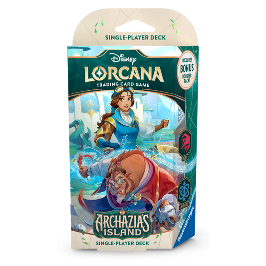 Lorcana Archazias Island - Single Player Deck Ruby & Sapphire (Belle & Beast)
