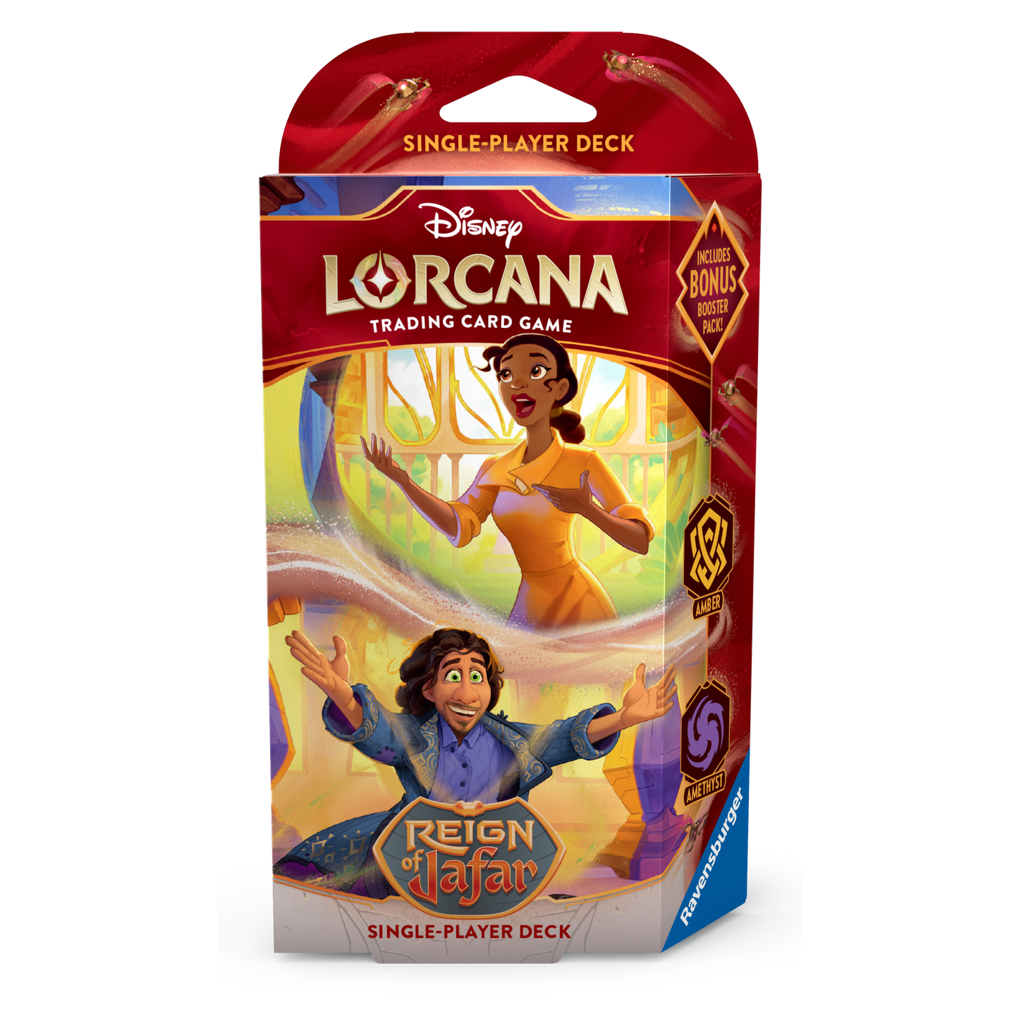Lorcana Reign of Jafar - Single Player Deck Amber & Amethyst (Tiana & Bruno)