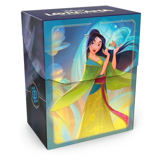 Lorcana Fabled Deck Box: Mulan