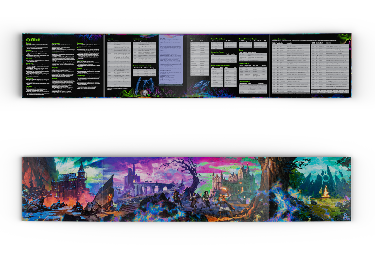 D&D Ravenloft The Horrors Within Dungeon Master Screen - Preorder