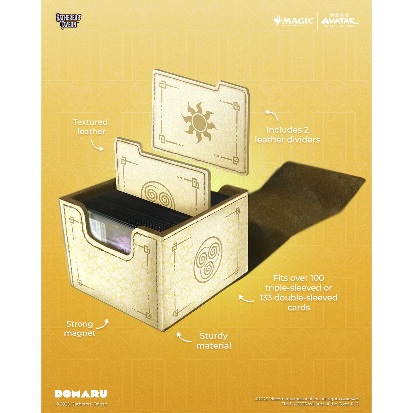 Avatar The Last Airbender Air DOMARU Box for TCG cards
