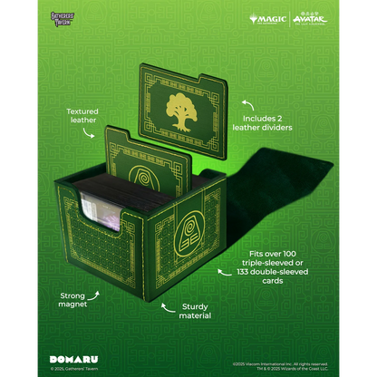 Avatar The Last Airbender Earth DOMARU Box for TCG cards