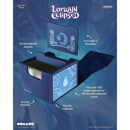 MTG Lorwyn Eclipsed Brine Blue DOMARU card storage box