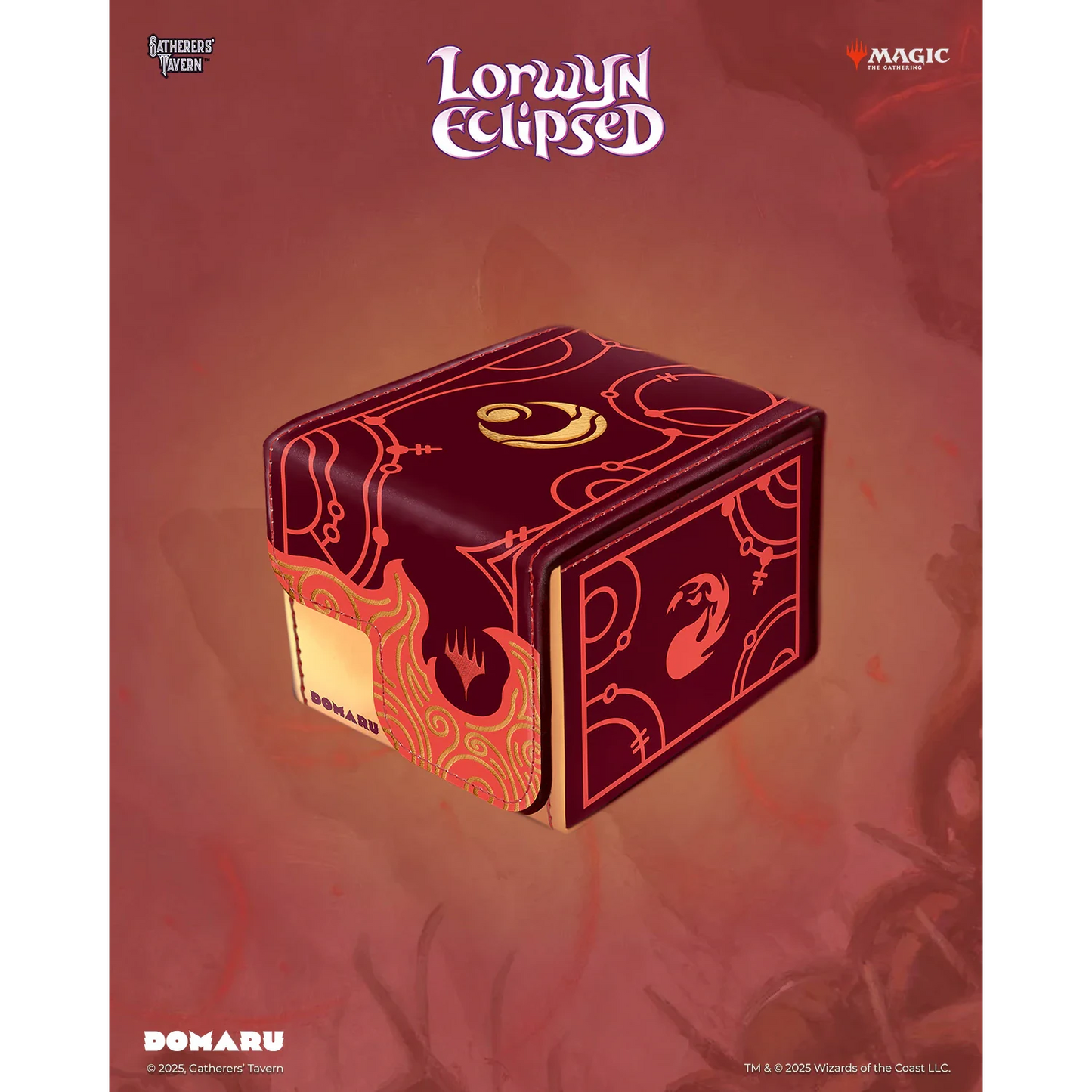 Cinder Red DOMARU Box Lorwyn Eclipsed deck box