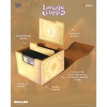 MTG Lorwyn Eclipsed Morningtide White DOMARU card storage box
