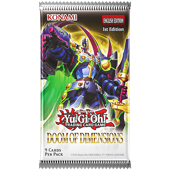 Yu-Gi-Oh! - Trading Card Game Doom of Dimensions Booster Single