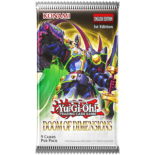 Yu-Gi-Oh! - Trading Card Game Doom of Dimensions Booster Single