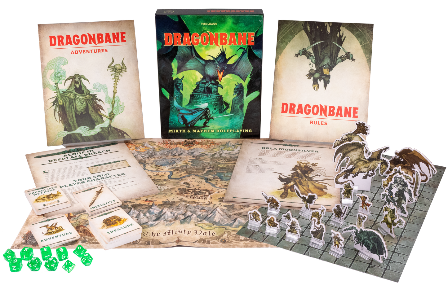 Dragonbane RPG - Core Set - Physical + Digital