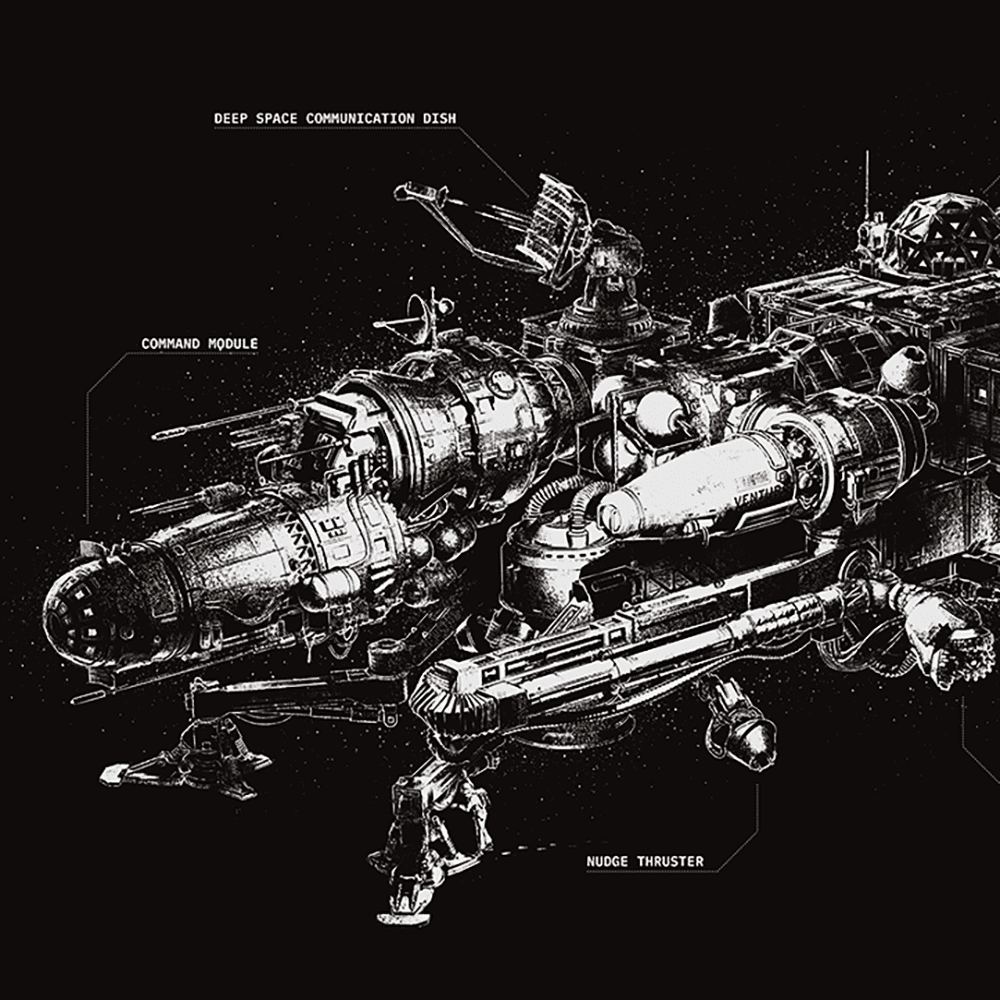 Death In Space RPG Honeyguide Driller character artwork
