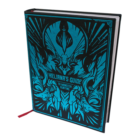 Heliana's Guide to Monster Hunting DELUXE Core Hardcover Book