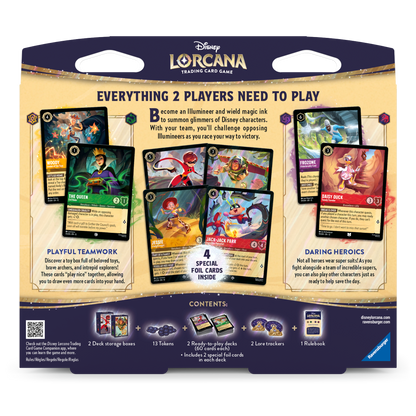 Disney Lorcana - TCG - Wilds Unknown Elastigirl & Buzz Lightyear 2-Player Starter Deck back