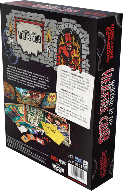 D&D Stranger Things: Welcome to the Hellfire Club - Expected October Release