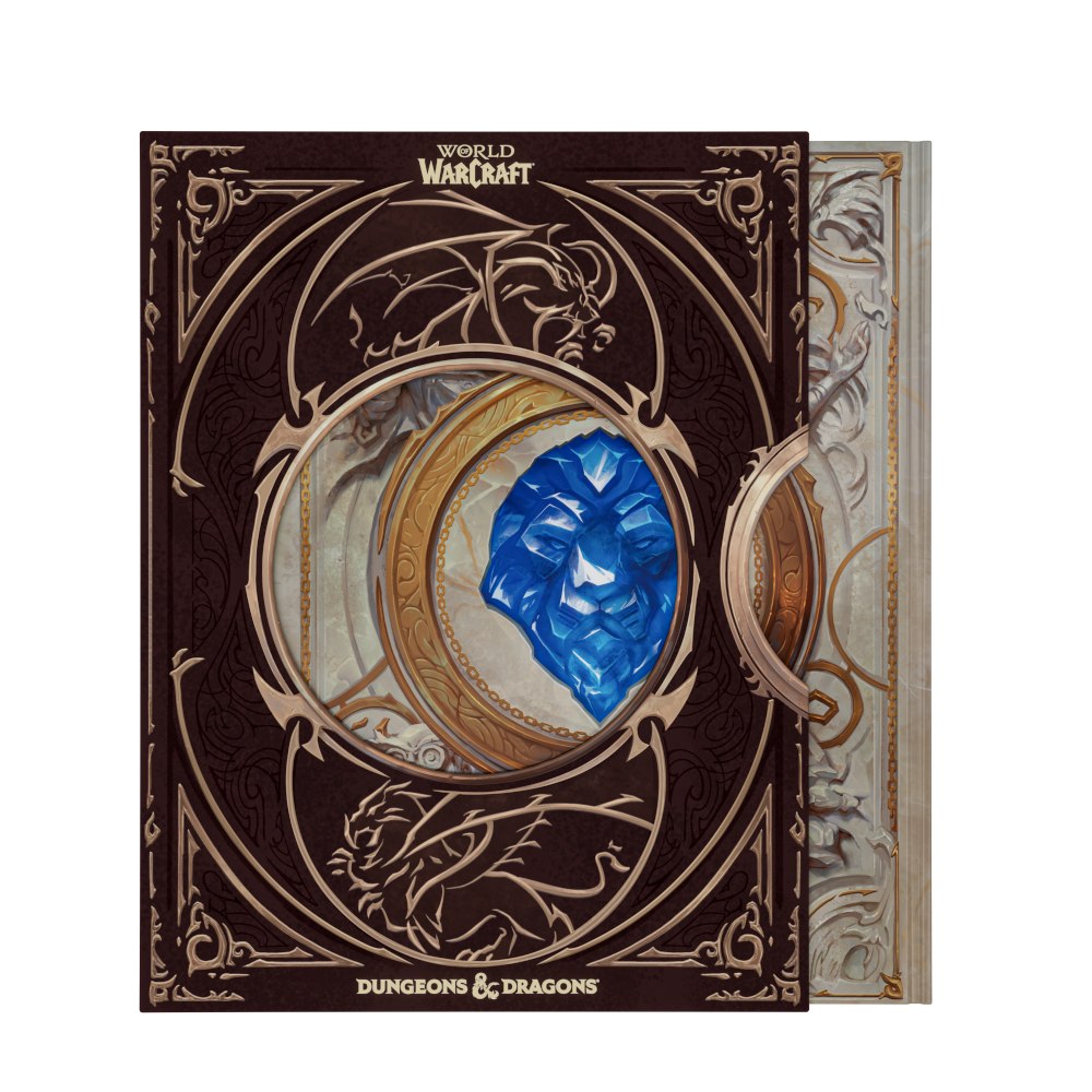 D&D World of Warcraft sculpted slipcase