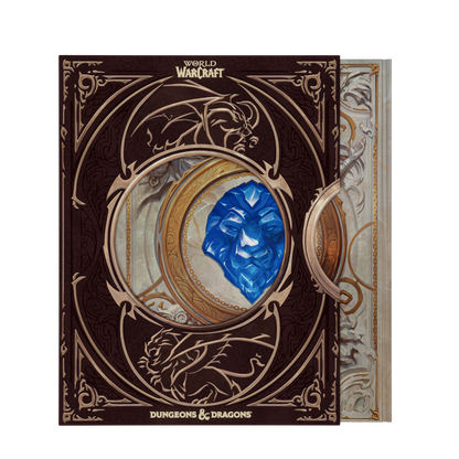 D&D World of Warcraft sculpted slipcase